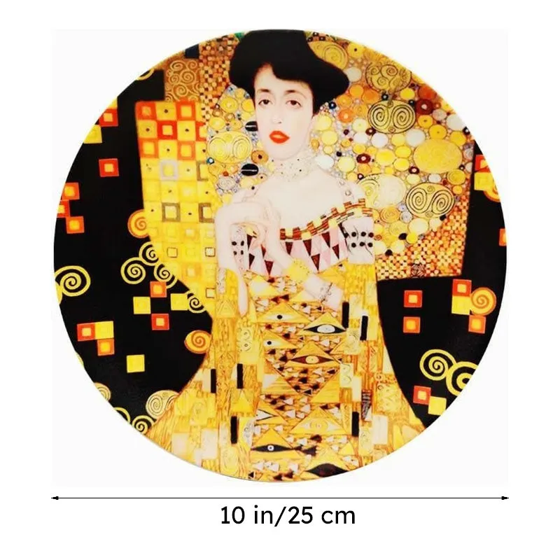 The Golden Era by Klimt Decorative Plate media 5