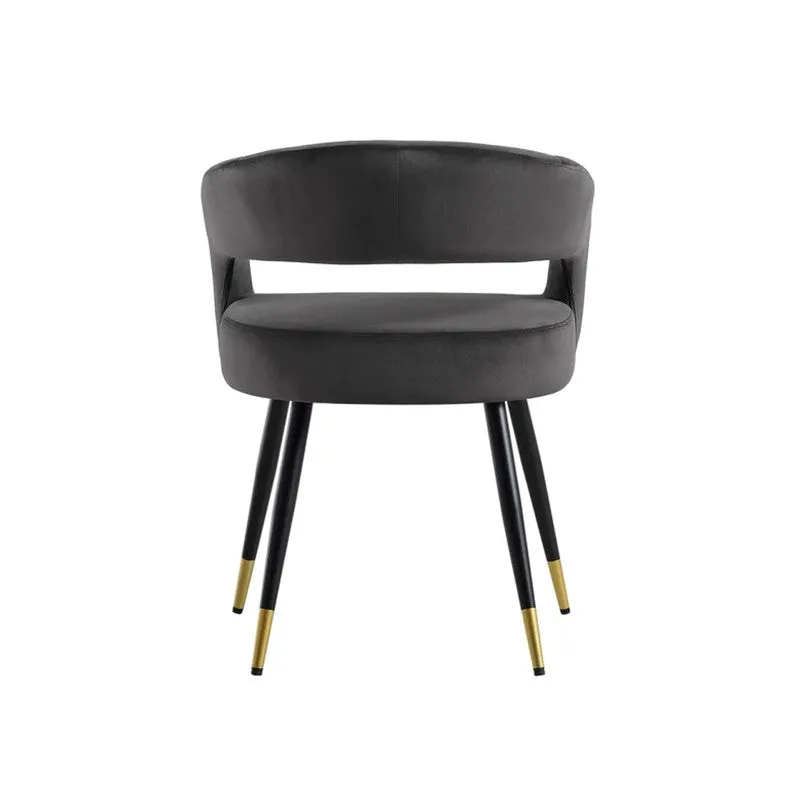 Estora Metal Accent Chair - Black media 7