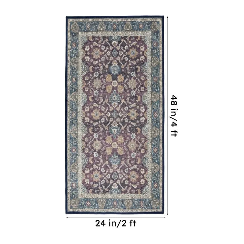 Banoo Velvet Rectangle Anti-Skid Carpet - 9