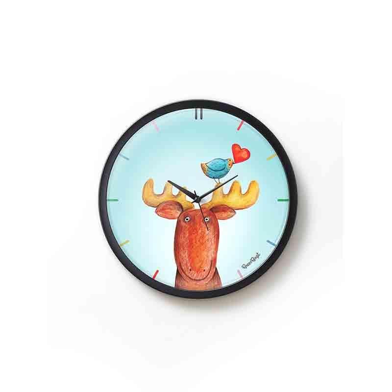 Dear Deer Wall Clock media 3