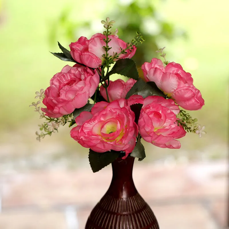 Fiora Artificial Rose (Light Pink) Set of Two media 4