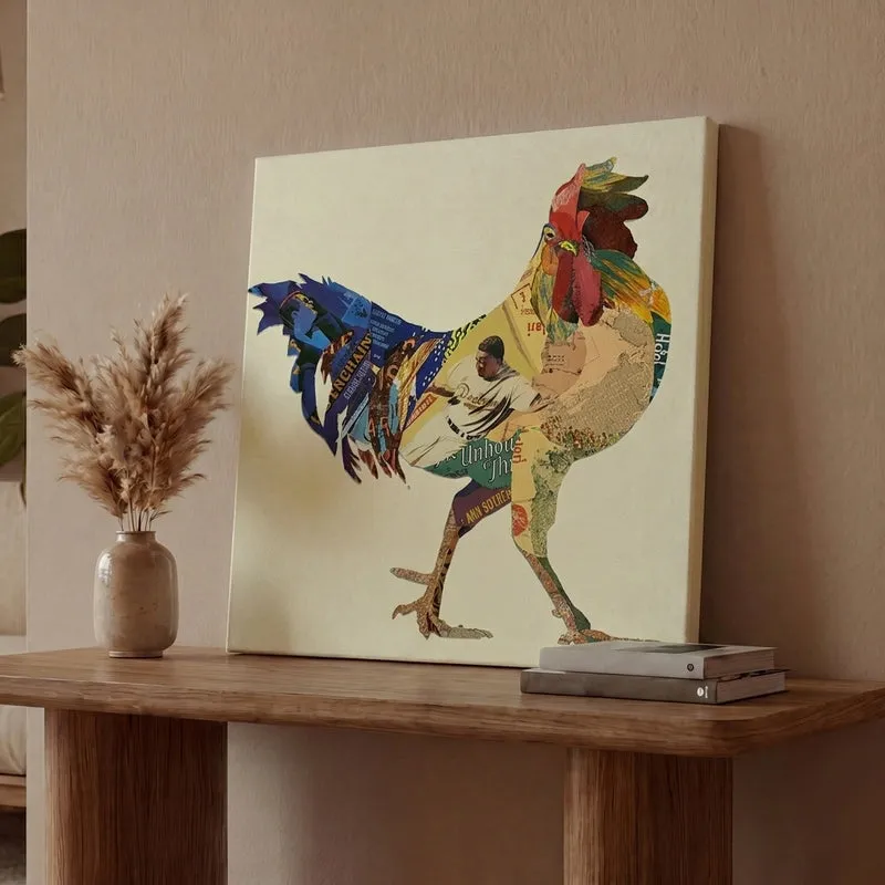 Mergo Hen Canvas Wall Painting media 1