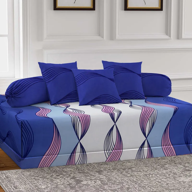 Abstraction Diwan Set - Six Piece Set media 1