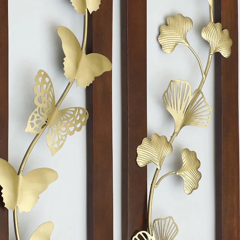Etienne Metal & Wood Wall Accent - Set Of Two media 3