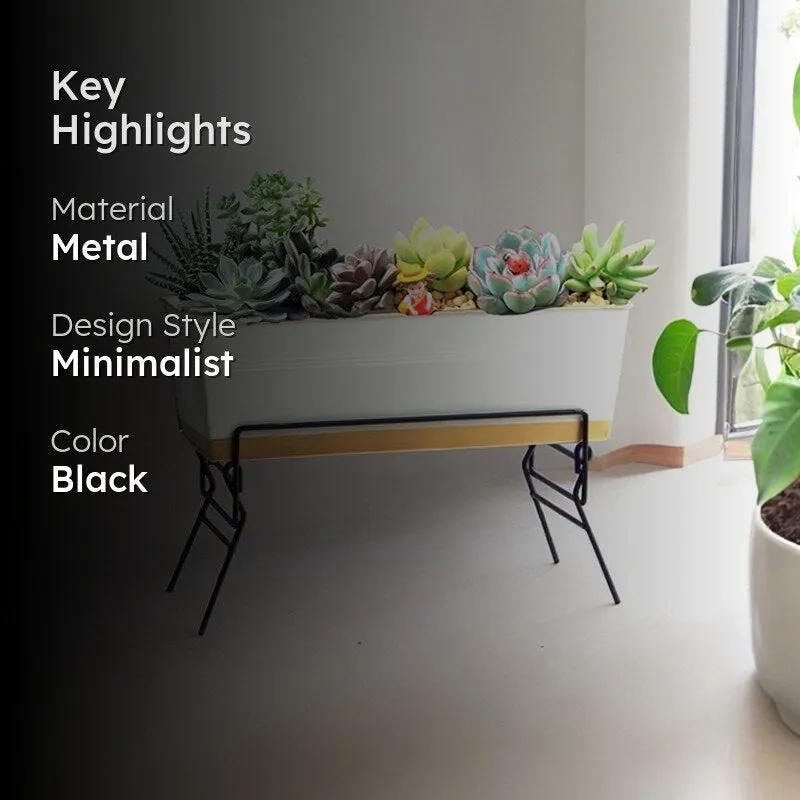 Botanic Eterna Metal Planter Stand media 2