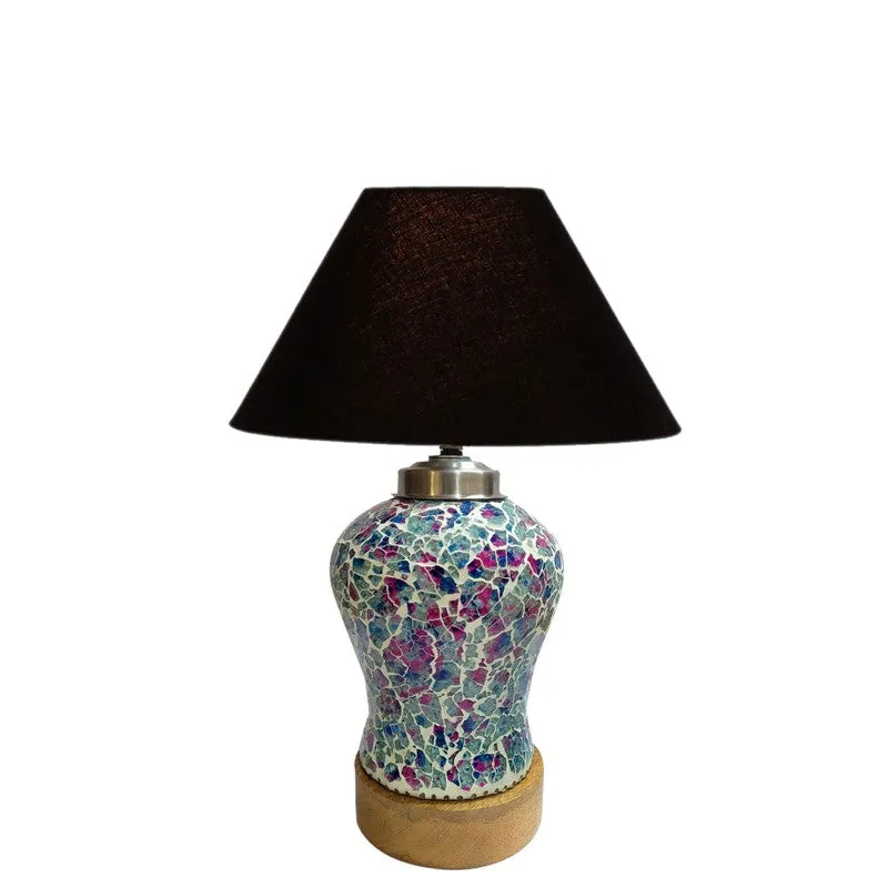 Nerix Wooden Table Lamp - Multicolor media 4