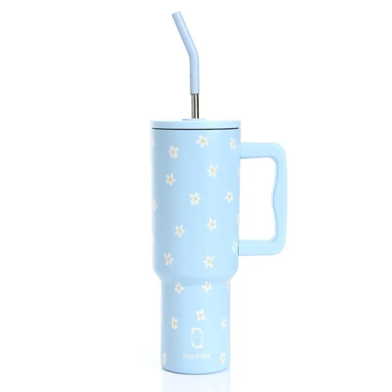 Petite Floral Stainless Steel Tumbler - 1200 ML media 6
