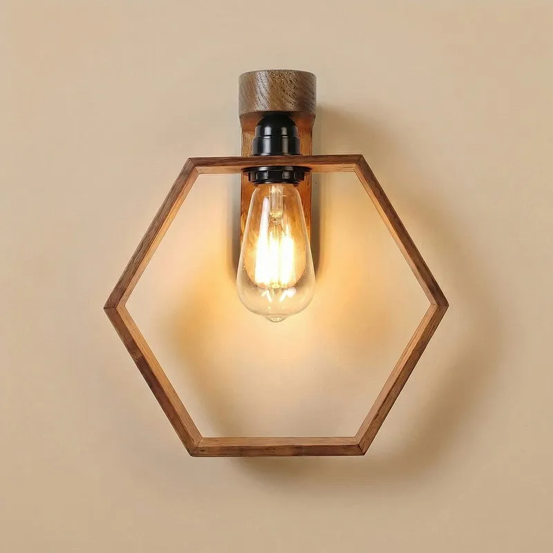 Nabla Wooden Wall Lamp media 5
