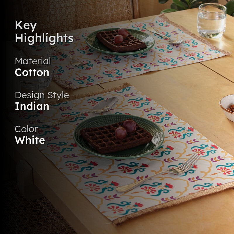 Kusuma Ethnic Placemat - Set Of Two media 2