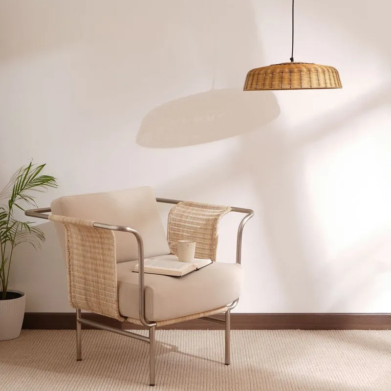 Fig Living Natural Opulence Ceiling Lamp - Beige media 4
