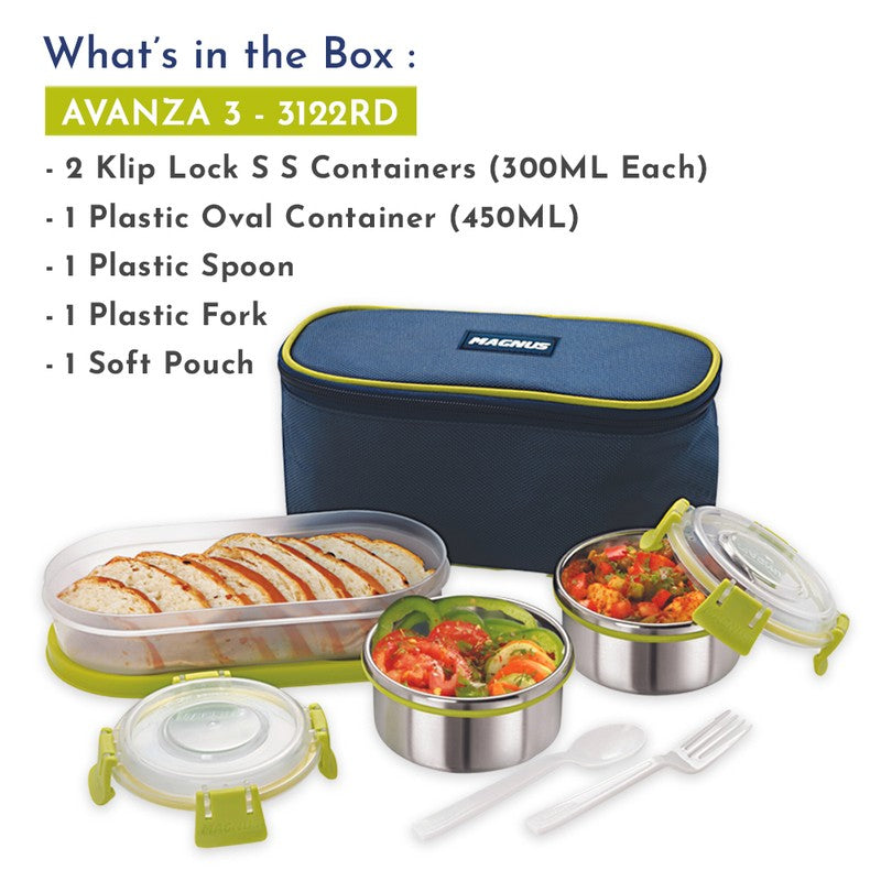 Airova Move Lunch Box with Lunch Bag - Four Piece Set media 5