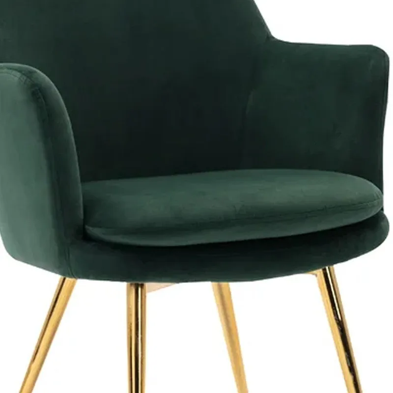 Livora Metal Accent Chair - Green media 6