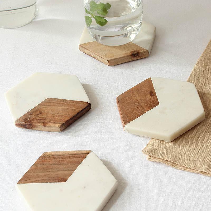 Wood · Marble