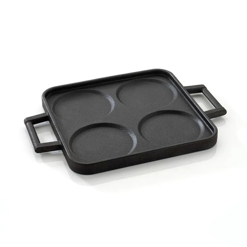 Snack Nest Cast Iron Non-Stick Paniyaram & Appam Pan - Black media 5