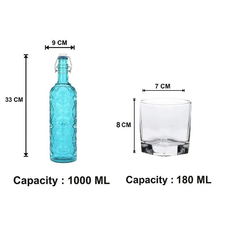Edison 1000 mL Water Bottle With 180 mL Glasses - Five Piece Set media 7