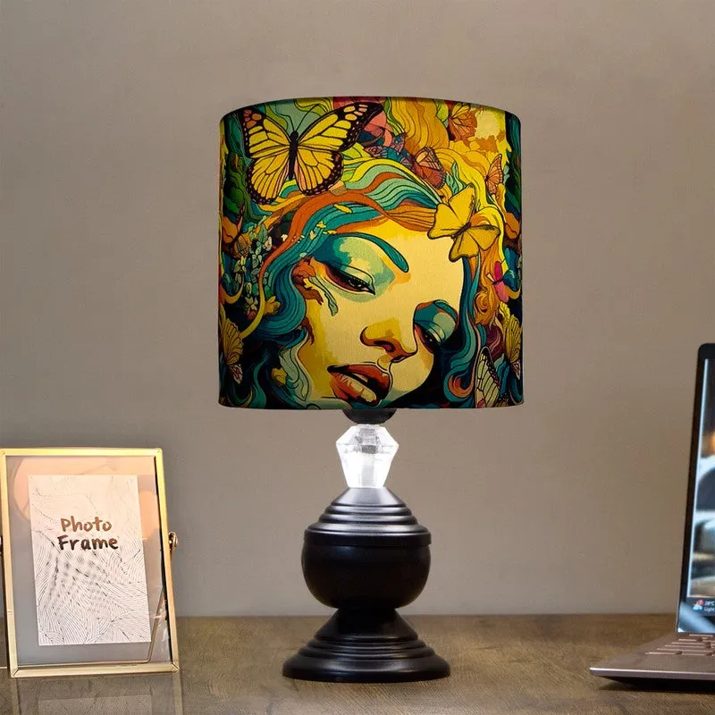 Winged Lady Metal Table Lamp media 3