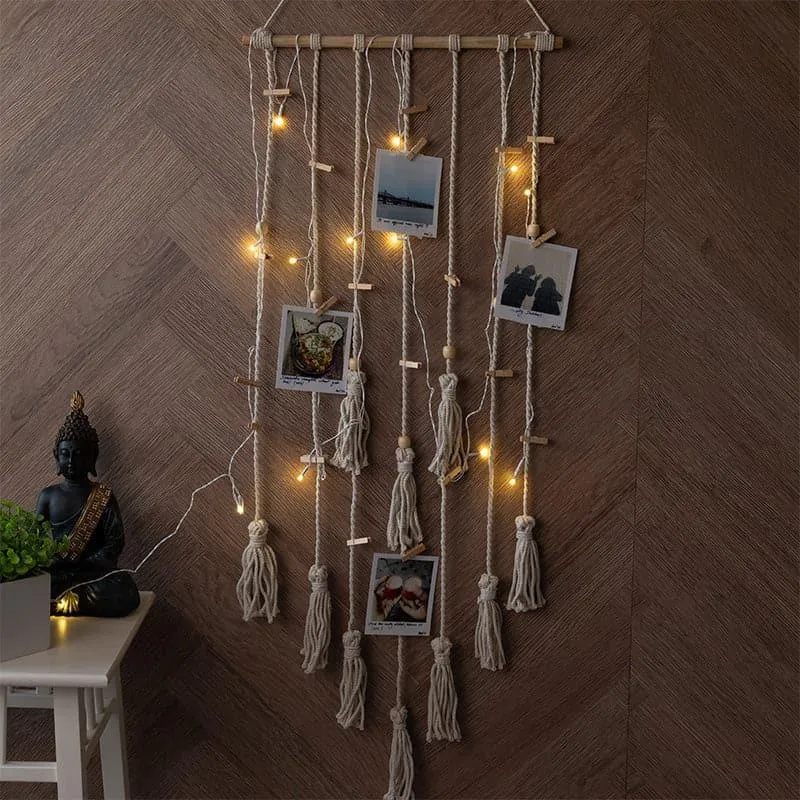 Tinsley Macrame Photo Hanger media 3