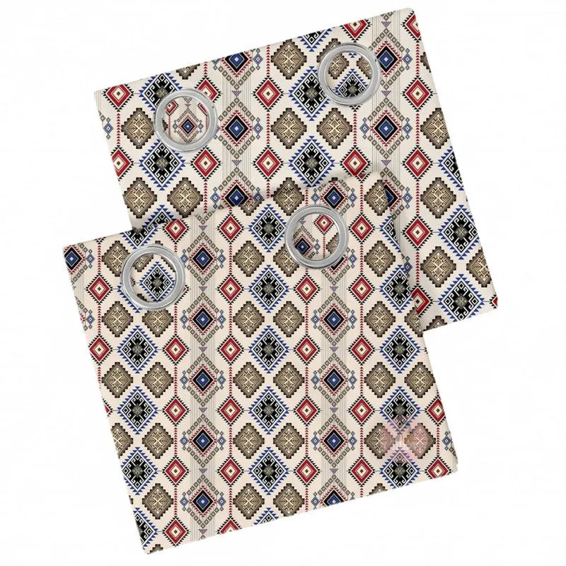 Geo Breeze Curtains - Set of Two media 5