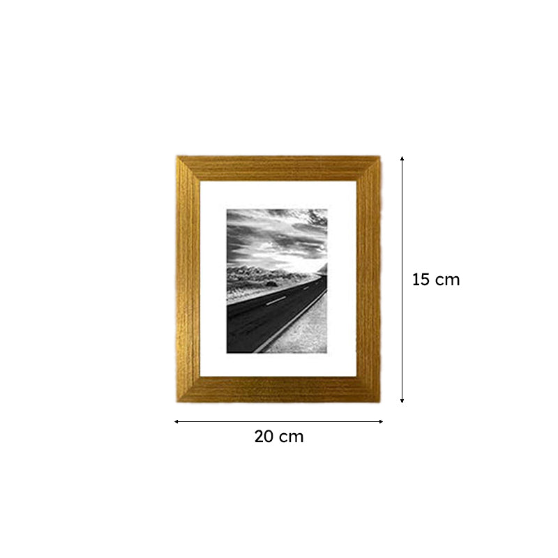 Willow Noir Rectangle Photo Frame (Gold) - Set Of Six media 7