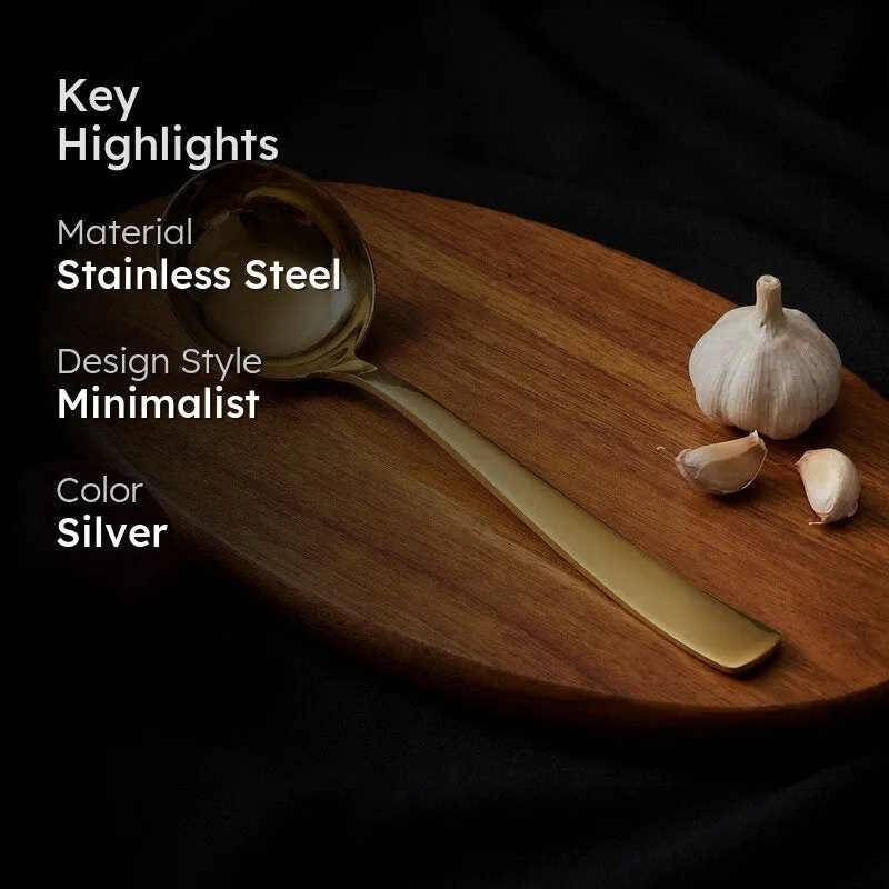 Caviar Stainless Steel Ladle media 2
