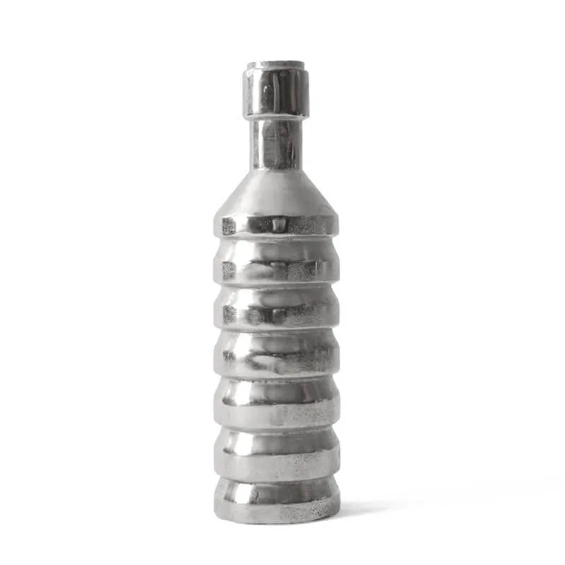 Silver Bottle Vase media 4