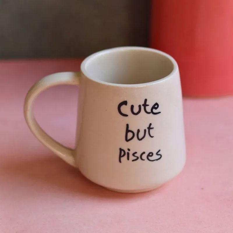 Cute But Pisces Coffee Mug (250 mL) media 4
