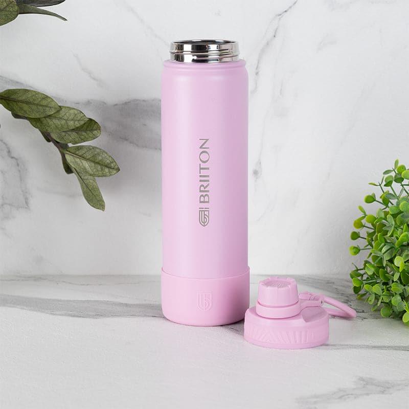 Sip Slay Hot & Cold Thermos Water Bottle (Green & Pink, 750 mL Each) - Set Of Two media 3