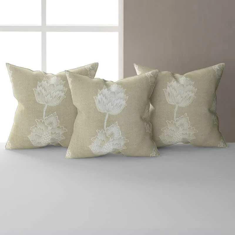 Swayam Amara Diwan Set - Beige media 3