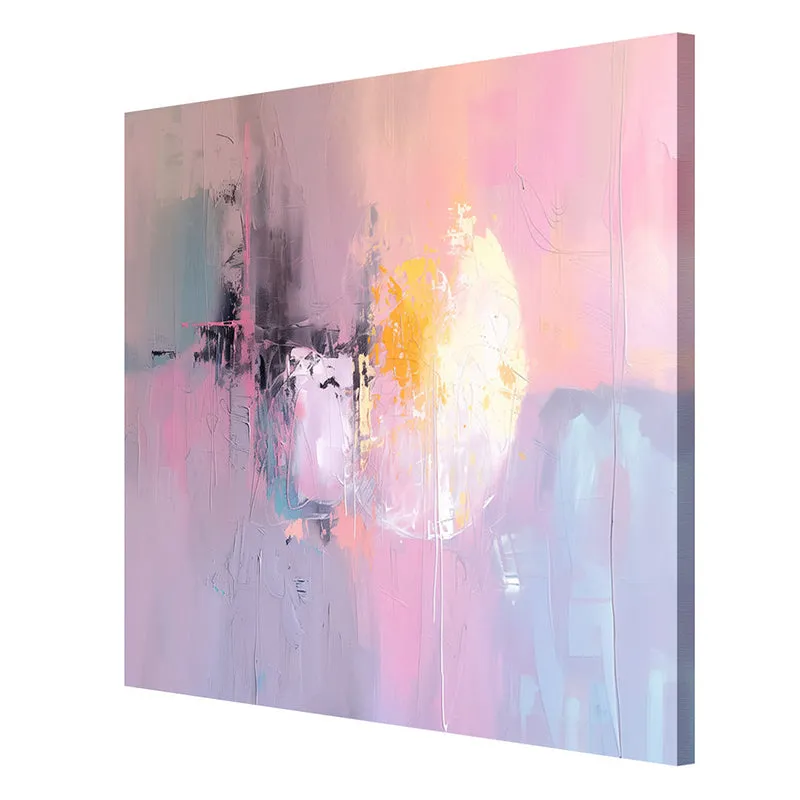 Soft-hued Abstract Wall Painting media 6