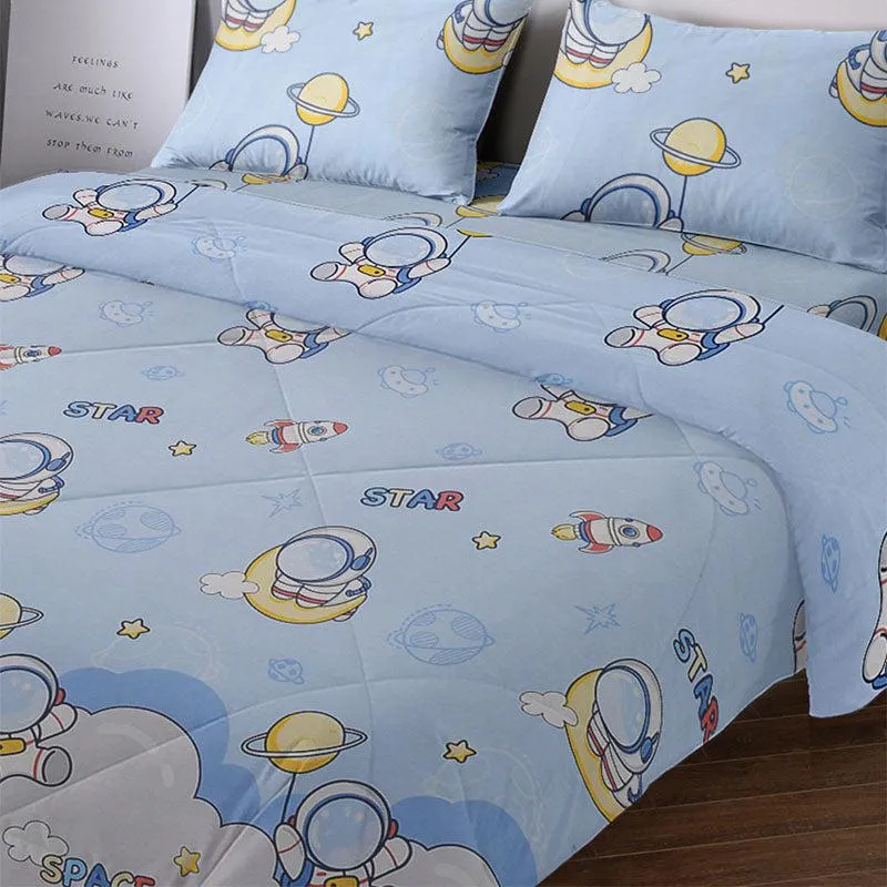 Space Astronauts Kids Bedding Set media 3