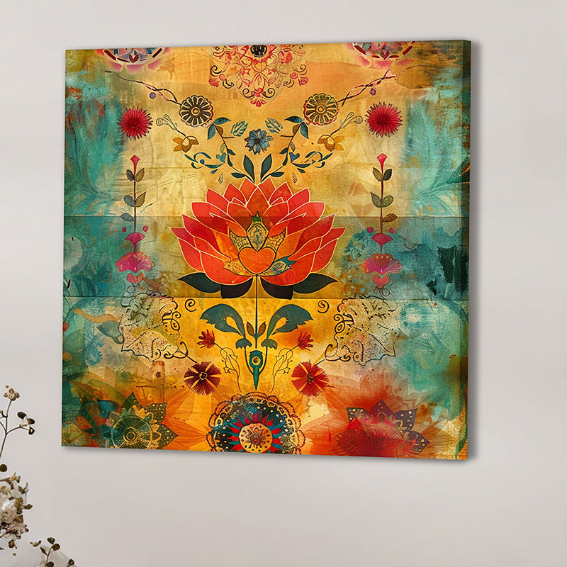 Enlightened Lotus Wall Art media 3
