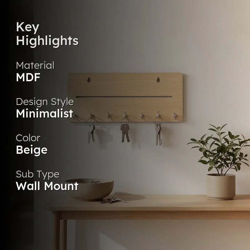 KeyAura MDF Hooks & Key Holders media 2