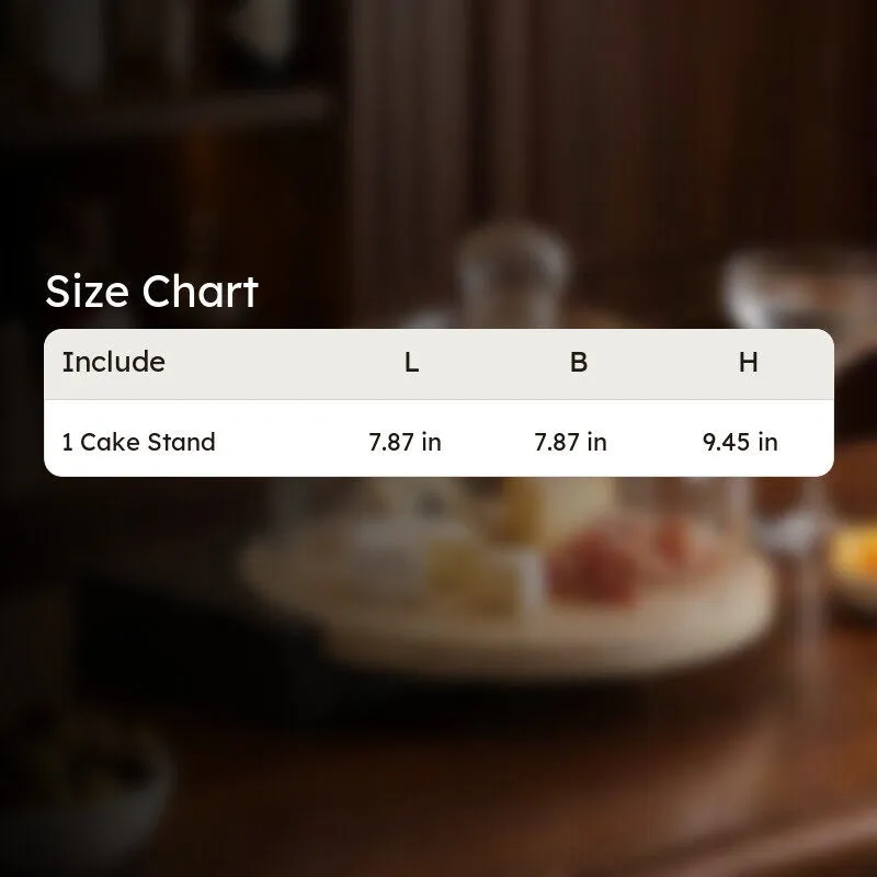 Golden Rise Cake Stand - Black media 6