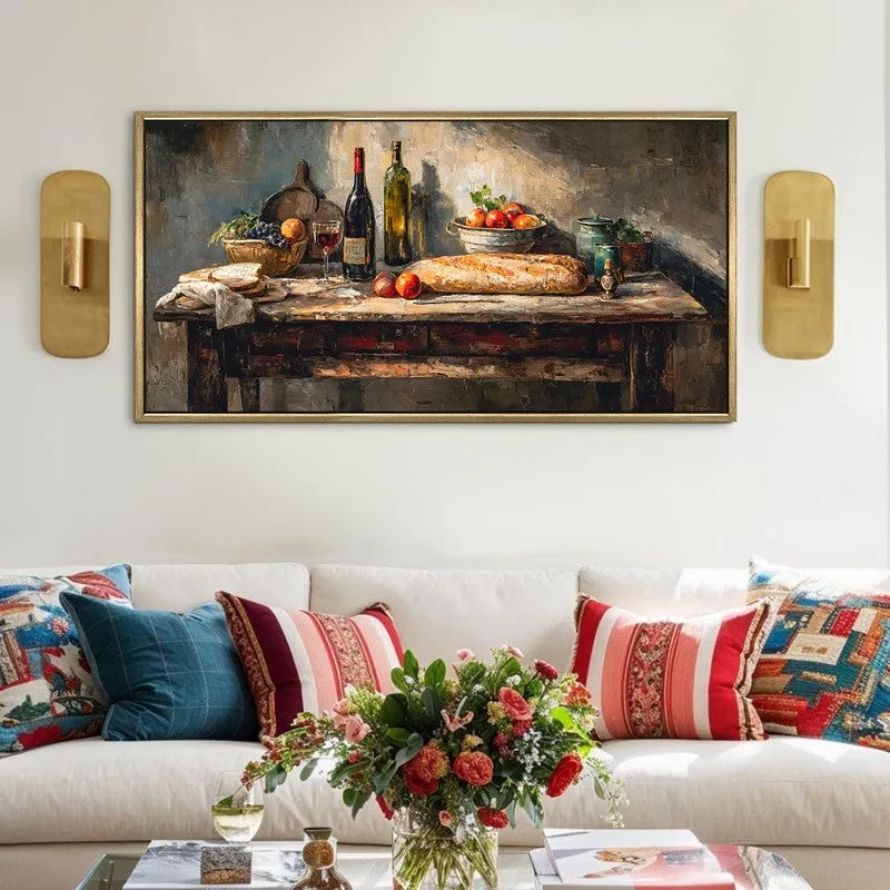 Oakshadow Canvas Wall Painting With Frame media 1