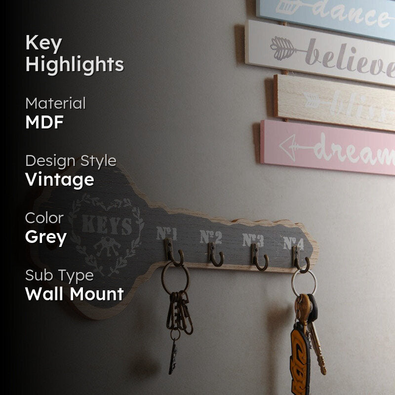 House Master Key Holder - Grey media 2