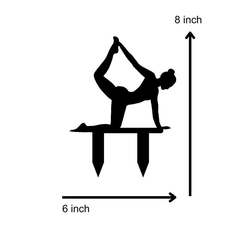 Yoga Mantra Garden Stakes - Set Of Four media 4