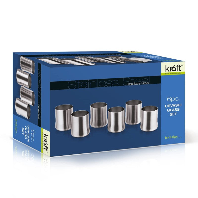 Kraft Glasya Fyora Glasses (350 mL each) - Set Of Six media 7