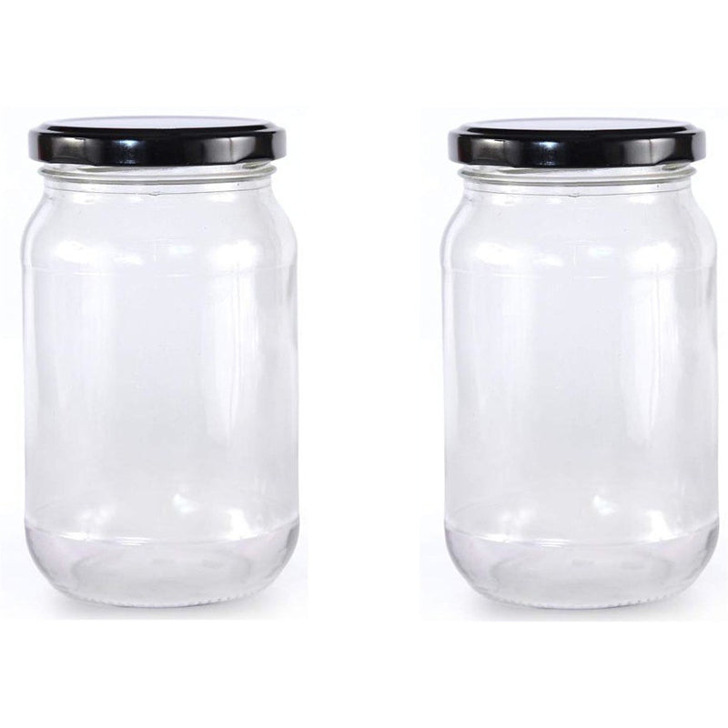 Nienna Airtight Storage Jar (1000 mL Each) - Set Of Two media 3