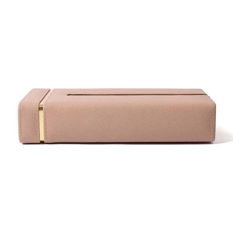 Ceastra Nuo Faux Leather Tissue Holder - Beige media 8