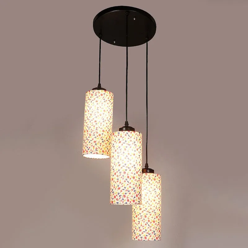 Cylentra Triple Metal Ceiling Lamp - Multicolor media 5