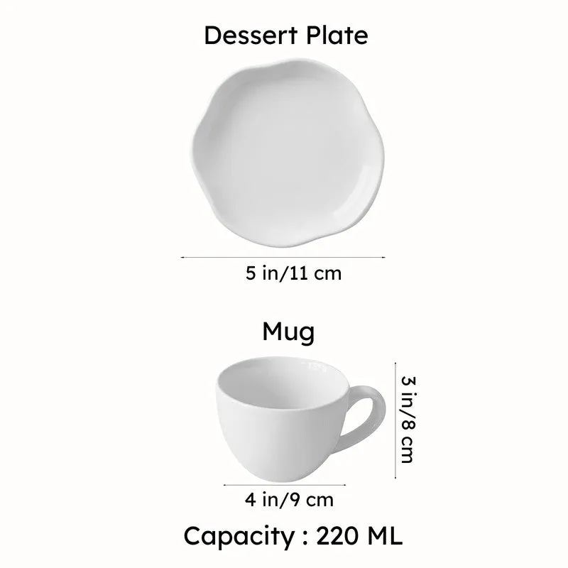 Hearty Tale Cup & Saucer - Four Piece Set media 6
