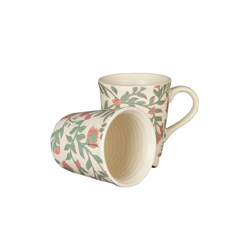 Gulmira Stoneware Coffee Mug (300 mL Each) - Set Of Four media 5