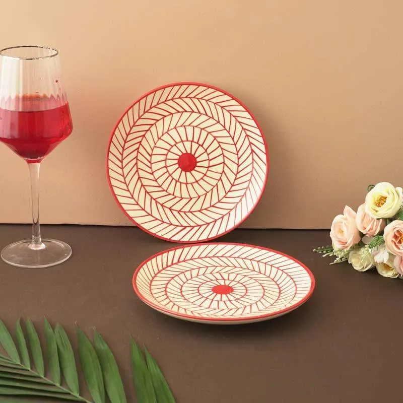 Tirion Ceramic Quarter Plates - Set Of Two media 1