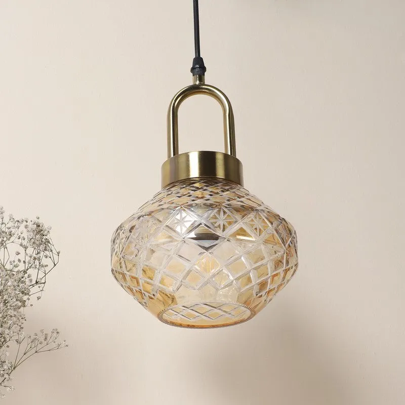 Loriella Elegant Glass Pendant Lamp media 5