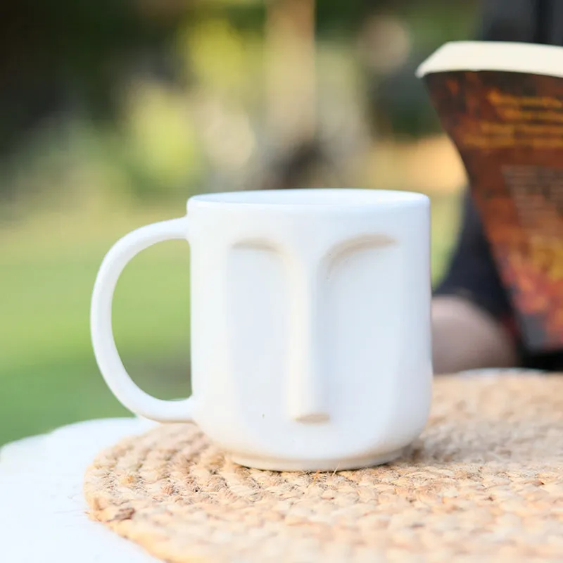 Facera Ceramic Coffee Ceramic Coffee Mug (340 mL) media 1