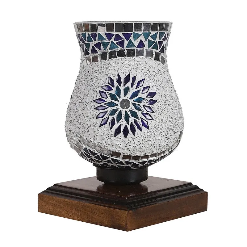 Tintique Mosaic Glass Table Lamp - Multicolor media 5