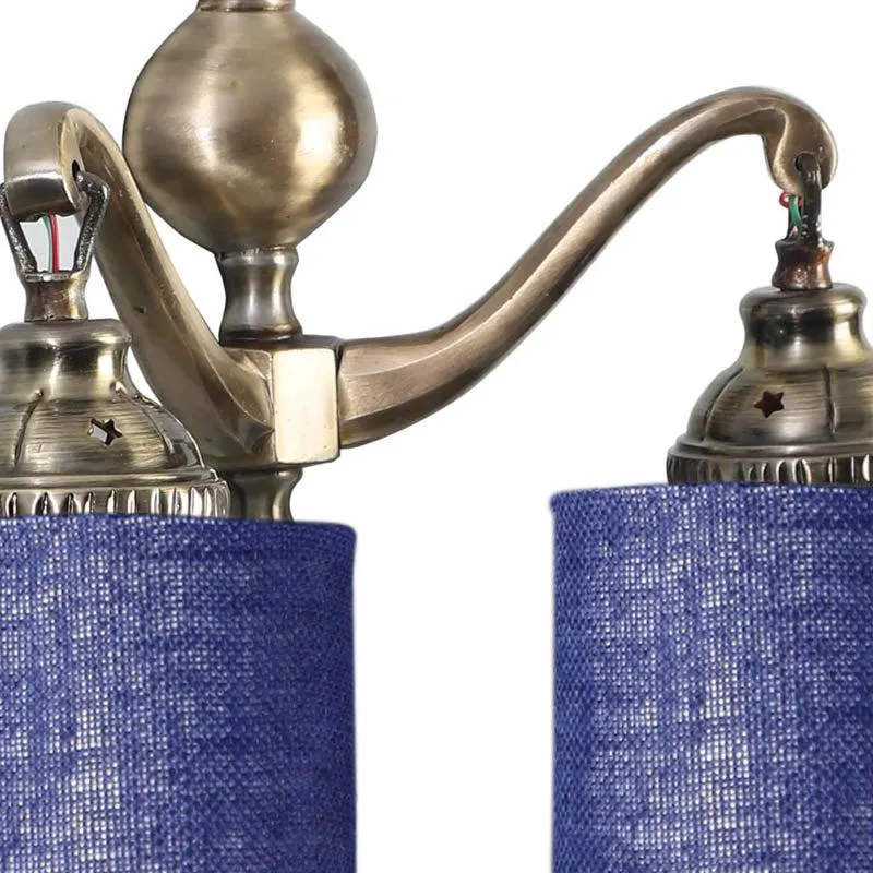 OpalGlo Cylindrical Metal Wall Lamp media 8