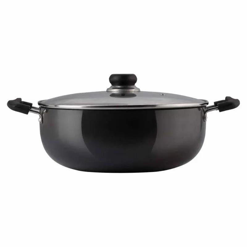 Vinod Cenric Hard Anodised Kadhai With Lid - 1600 mL/7 Inches media 4