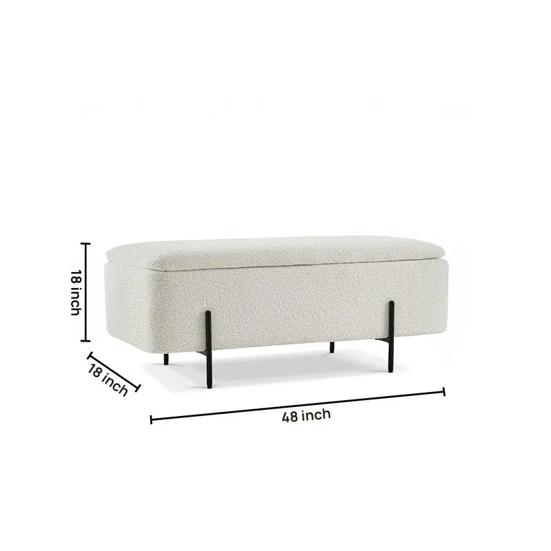 Santrell Bench - White media 7