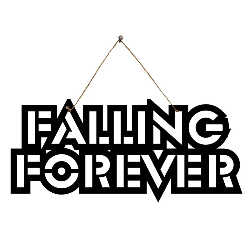 Falling Forever Mild Steel Wall Accent media 3